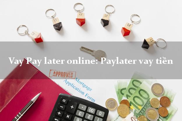 Vay Pay later online: Paylater vay tiền uy tín đơn giản